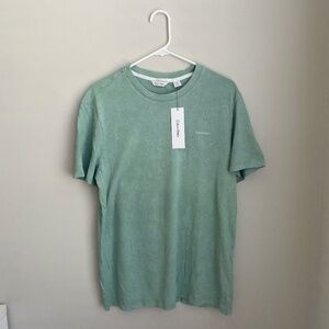 NEW Calvin Klein Light Green T-shirt - Men's Medium (NWT)
